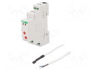 Module: regulator; temperature; NO / NC; for DIN rail mounting F&F