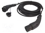 Cable: eMobility; 1x0.5mm2,3x6mm2; 250V; 7.4kW; IP44; single-phase HARTING