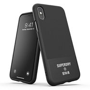SuperDry Moulded Canvas iPhone X/Xs Case czarny/black 41544, SuperDry