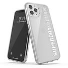 SuperDry Snap iPhone 11 Pro Clear Case white / white 41579, SuperDry