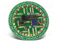 Electronic roulette; visual effects; No.of diodes: 37; WHADDA VELLEMAN