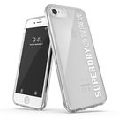 SuperDry Snap iPhone 6 / 6s / 7/8 / SE 2020 Clear Case white / white 41573, SuperDry