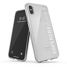 SuperDry Snap iPhone X / Xs Clear Case white / white 41576, SuperDry