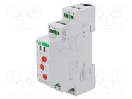 Module: voltage monitoring relay; for DIN rail mounting; SPDT F&F