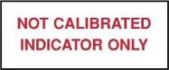 LABEL, NOT CALIBRATED, PK350