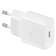 Samsung EP-T1510NWEGEU 15W PD USB-C AFC Wall Charger - White, Samsung