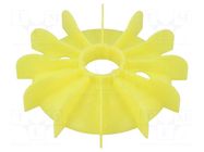 Vent; A: 123mm; B: 75mm; C: 26mm; D: 27mm; E: 33mm; max.120°C; 0÷4krpm SYNFLEX