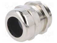 Cable gland; PG29; IP68; brass; Body plating: nickel; SKINTOP® MS LAPP