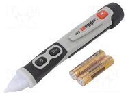 Tester: non-contact voltage detector; 12÷1000VAC; 50/60Hz; IP67 MEGGER