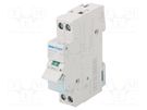 Switch-disconnector; Poles: 2; for DIN rail mounting; 16A; 230VAC HAGER