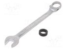 Wrench; combination spanner; 14mm; chromium plated steel STAHLWILLE