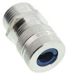 CORD GRIP CONNECTOR, ALUMINIUM, 0.75 IN/9.05MM, ID 0.5 IN/12.7MM
