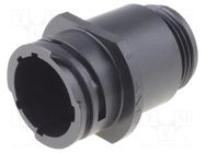 Connector: circular; plug; male; PIN: 9; w/o contacts; CPC Series 1 TE Connectivity