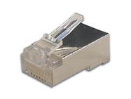 MODULAR CONNECTOR RJ45 8P8C FOR ROUND SHIELDED CABLES