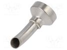 Nozzle: hot air; 3.5mm; Tip: round,curved ERSA