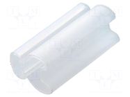Markers; 4÷6.5mm; polyetylene; transparent; -40÷80°C; leaded WEIDMÜLLER