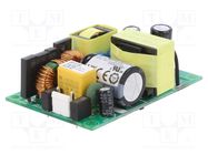 Power supply: switched-mode; open; 130W; 85÷264VAC; OUT: 1; 24VDC XP POWER