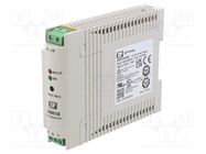 Power supply: switching; for DIN rail; 18W; 5VDC; 3A; 90÷264VAC XP POWER