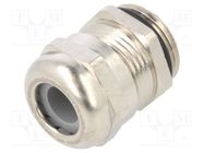 Cable gland; M20; 1.5; IP68; brass; HSK-M-Ex HUMMEL