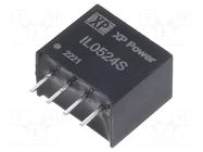 Converter: DC/DC; 2W; Uin: 5VDC; Uout: 24VDC; Iout: 84mA; SIP; THT; IL XP POWER