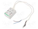 Module: voltage monitoring relay; for DIN rail mounting; 4s F&F