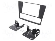 Radio frame; BMW; 2 DIN; black METRA