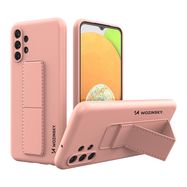 Wozinsky Kickstand Case Silicone Stand Cover for Samsung Galaxy A13 5G Pink, Wozinsky