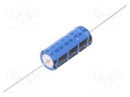 Capacitor: electrolytic; THT; 100uF; 63VDC; Ø10x25mm; ±20%; 3000h VISHAY