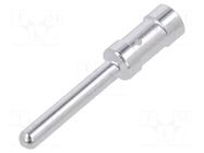 Contact; male; silver plated; 4mm2; turned contacts; crimped LAPP