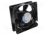 Fan: AC; axial; 115VAC; 119x119x38mm; 180m3/h; 50dBA; slide; 3100rpm EBM-PAPST