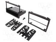 Radio frame; Mazda; 2 DIN; black ACV