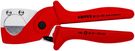 KNIPEX 90 25 185 SB Pipe cutter for plastic composite pipes glass fibre reinforced plastic handles 185 mm (self-service card/blister)