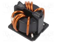 Inductor: wire with current compensation; THT; 400uH; 1kV; 1mΩ KEMET