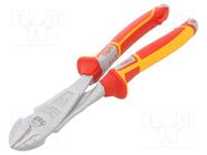 Pliers; side,cutting,insulated; 240mm; Cut: with side face NWS