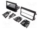 Radio frame; Ford,Mercury; 2 DIN; black ACV