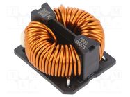 Inductor: wire with current compensation; THT; 7.4mH; 1kV; 14.2mΩ KEMET