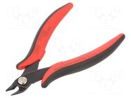 Pliers; side,cutting,miniature; 128mm; without chamfer NWS