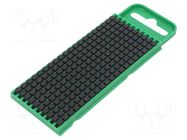 Markers; 0.8÷2.2mm; polyamide; black; -40÷85°C; push-in; WIC; W: 5mm HELLERMANNTYTON