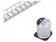 Capacitor: electrolytic; SMD; 100uF; 63VDC; Ø10x12.5mm; 2000h; AEH KYOCERA AVX