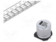 Capacitor: electrolytic; SMD; 220uF; 35VDC; 10x10x10.5mm; ±20% VISHAY