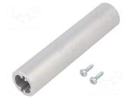 Accessories: aluminium tube; LR; 21.7mm; aluminium; L: 100mm PATLITE