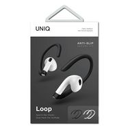 Uniq Loop Sports Ear Hooks for AirPods - white and black, UNIQ