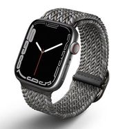 Uniq Aspen Braided Strap for Apple Watch 1/2/3/4/5/6/7/8/SE/SE2 44/42/45mm - Gray, UNIQ