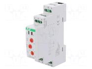 Voltage monitoring relay; for DIN rail mounting; CKF; DPDT; IP20 F&F