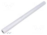 Accessories: aluminium tube; LR; 21.7mm; aluminium; L: 300mm PATLITE