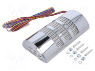 Signalling column; red/amber/green; LED; 24VDC; 24VAC; IP54; WE PATLITE