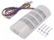 Signalling column; red/amber/green/blue; LED; 24VDC; 24VAC; IP54 PATLITE