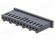 Connector: wire-board; socket; female; PIN: 12; AMPMODU MOD II TE Connectivity