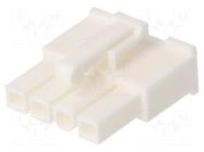 Connector: wire-wire/PCB; plug; female; Minitek® Pwr 4.2; 4.2mm AMPHENOL COMMUNICATIONS SOLUTIONS