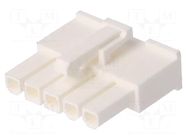 Connector: wire-wire/PCB; plug; female; Minitek® Pwr 4.2; 4.2mm AMPHENOL COMMUNICATIONS SOLUTIONS